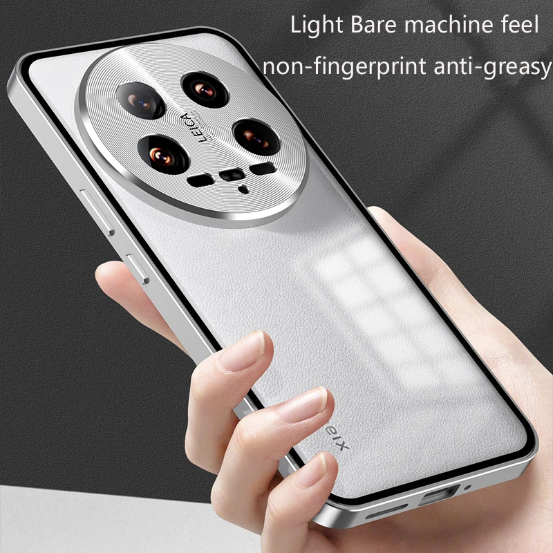 سبائك الألومنيوم الوفير الإطار المغناطيس مغلق معدن ماتي الغطاء الخلفي ل XiaoMi Mi 13T 15 Pro Mi 14 Ultra Civi Funda الحالات الهاتف #6