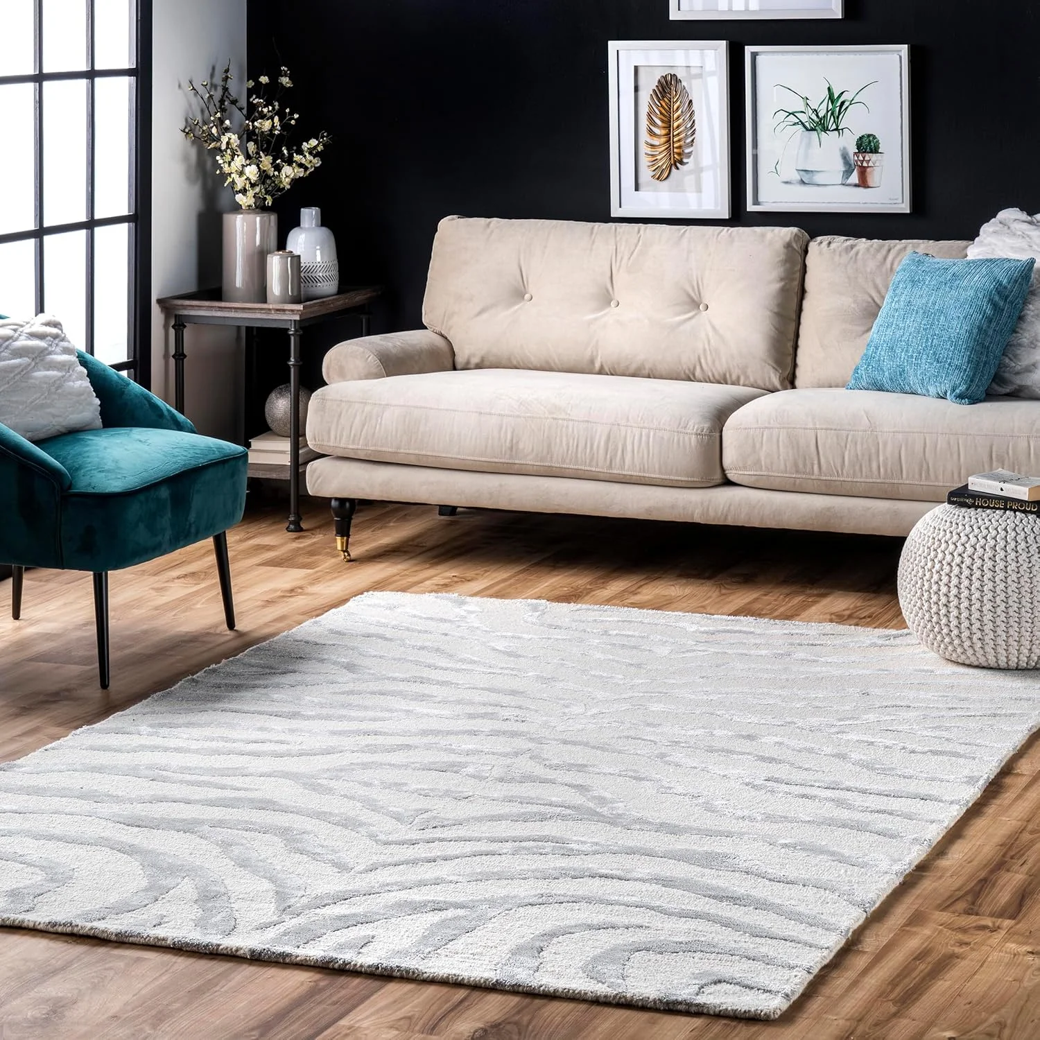 2026 Premium Quality Modern Tufted Wool Area Rug High Pile Extra Thick Washable for Bedroom Home Travel Golf China Factory Direc