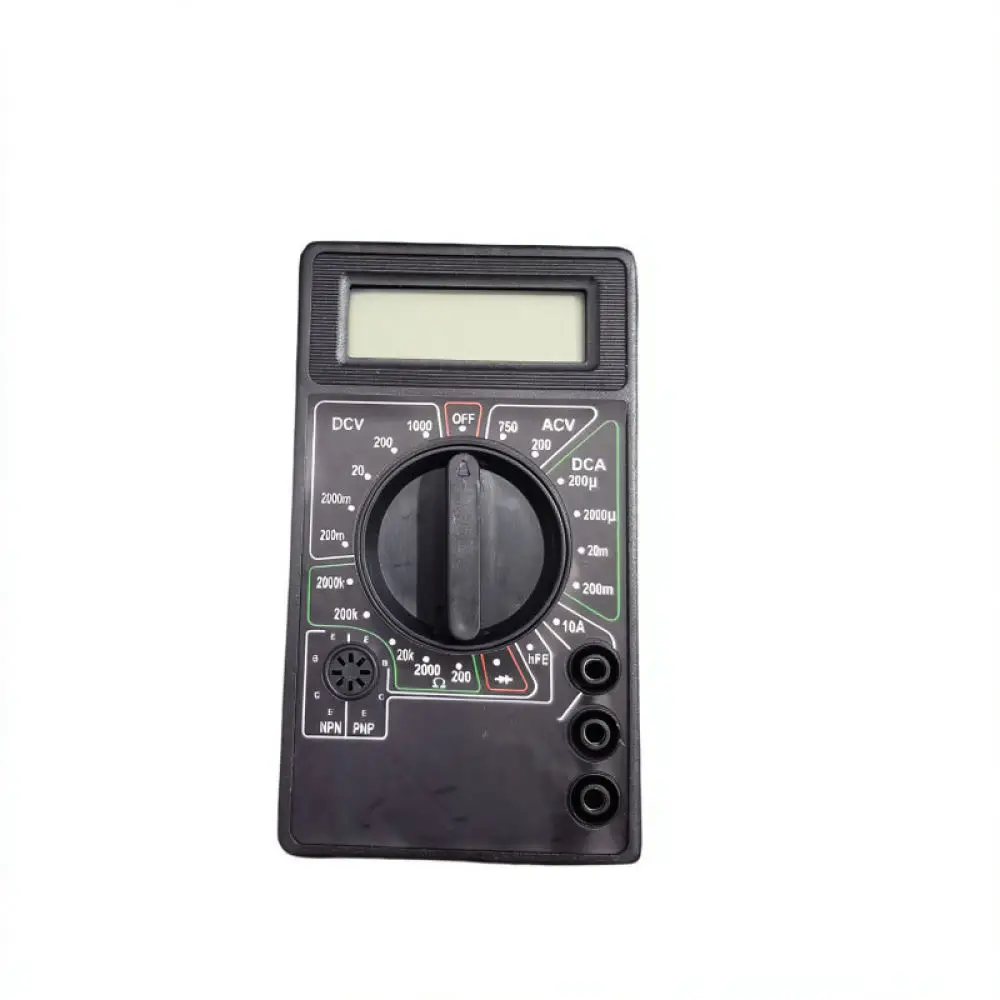 LCD Digital Multimeter 830B Portable Circuit Tester Voltmeter Ohmmeter Amperage Measurement Tool For Household Electronic Repair