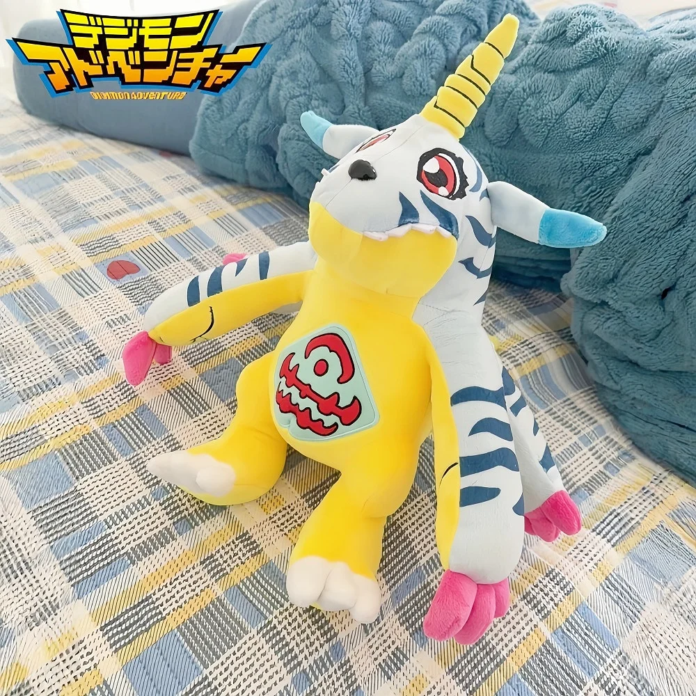 

30cm Digimon Adventure Plush dolls Agumon Gabumon Piyomon Gomamon Patamon Tailmon Bag Charms Birthday Gifts Toys