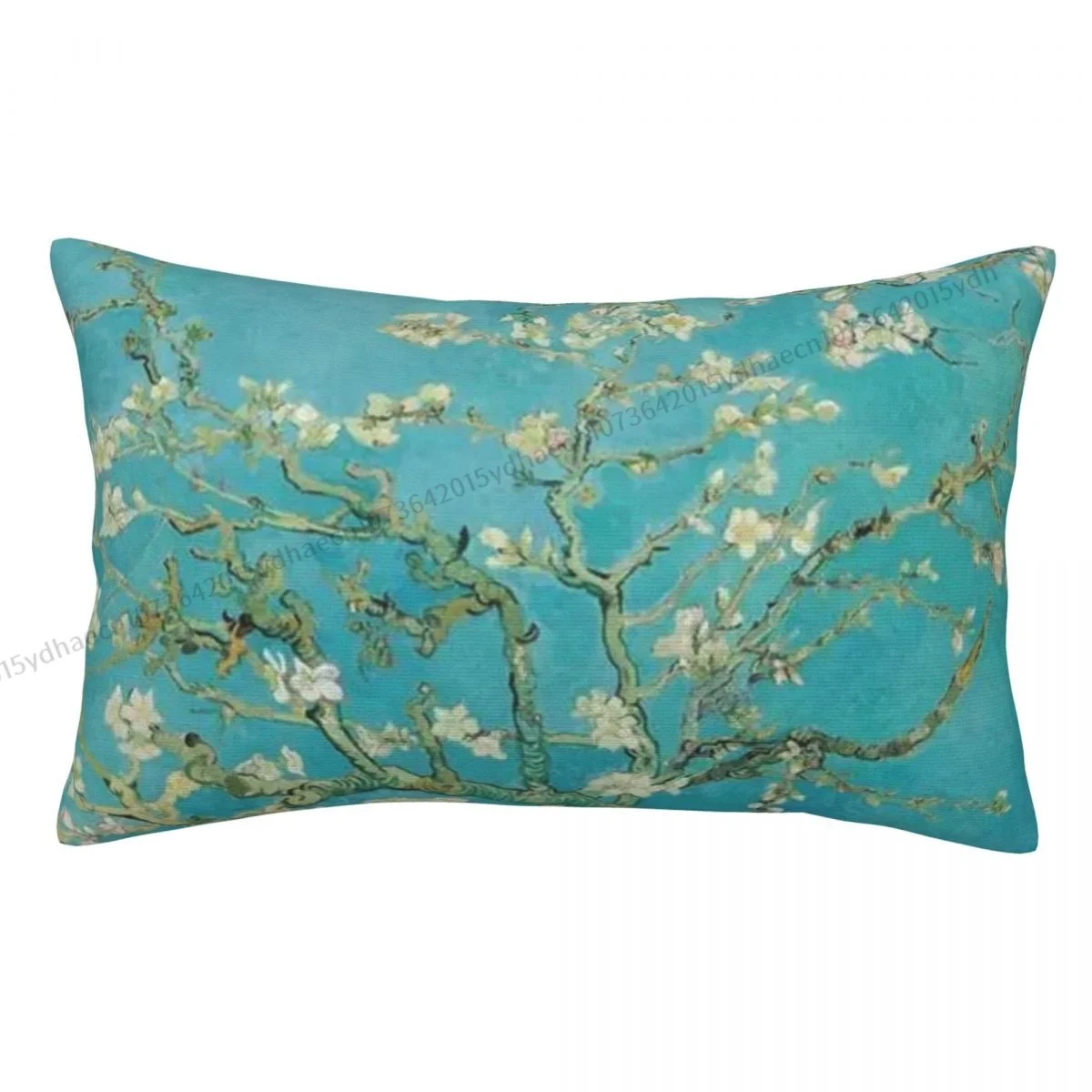 Almond Blossoms Pillow Case Van Gogh Cushion Covers Home Sofa Chair Decorative Backpack Covers