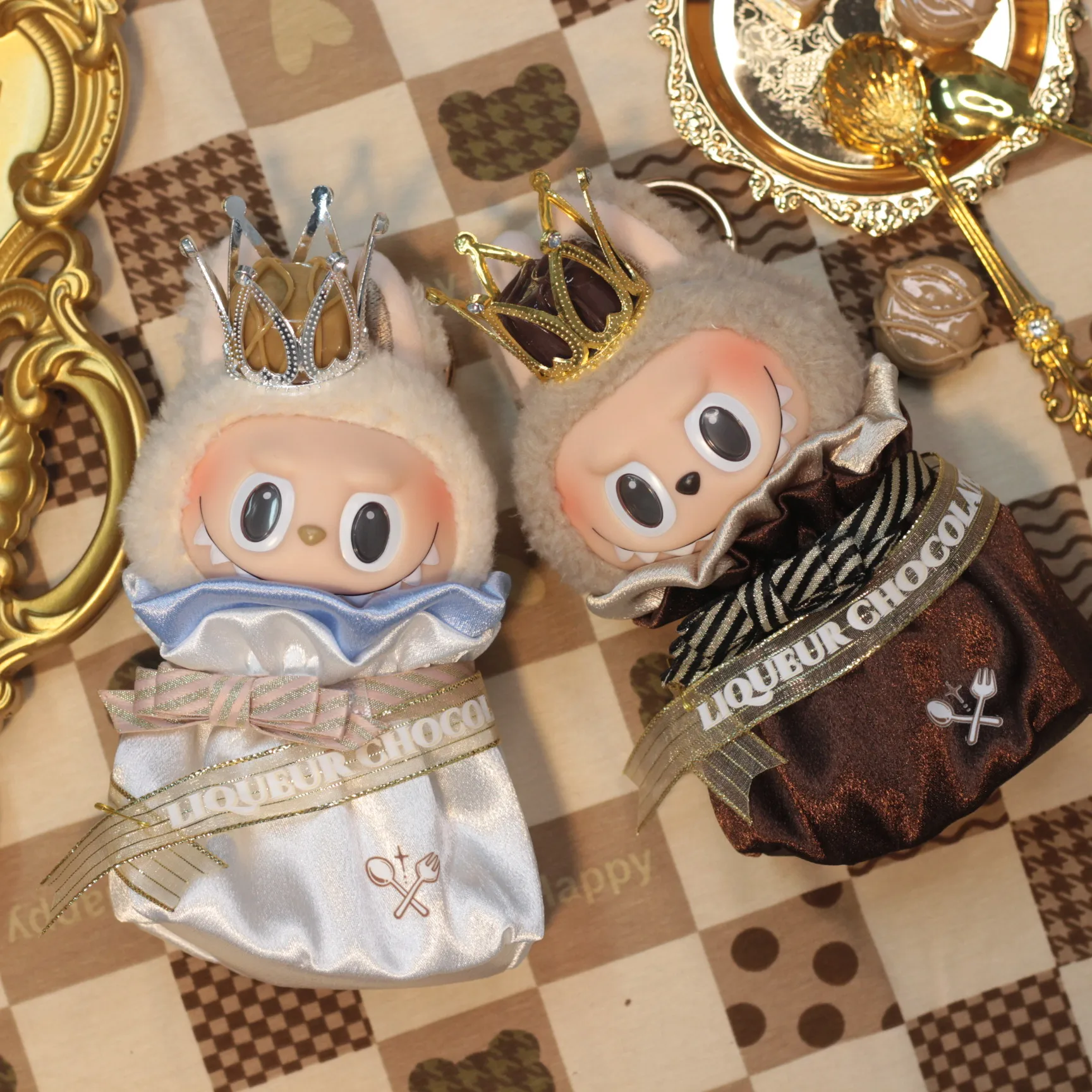 10cm Plush Doll Clothes King Lucky Treasure Crown Clothes Cute Multi Color Fashion Set Boys and Girls Birthday Gifts