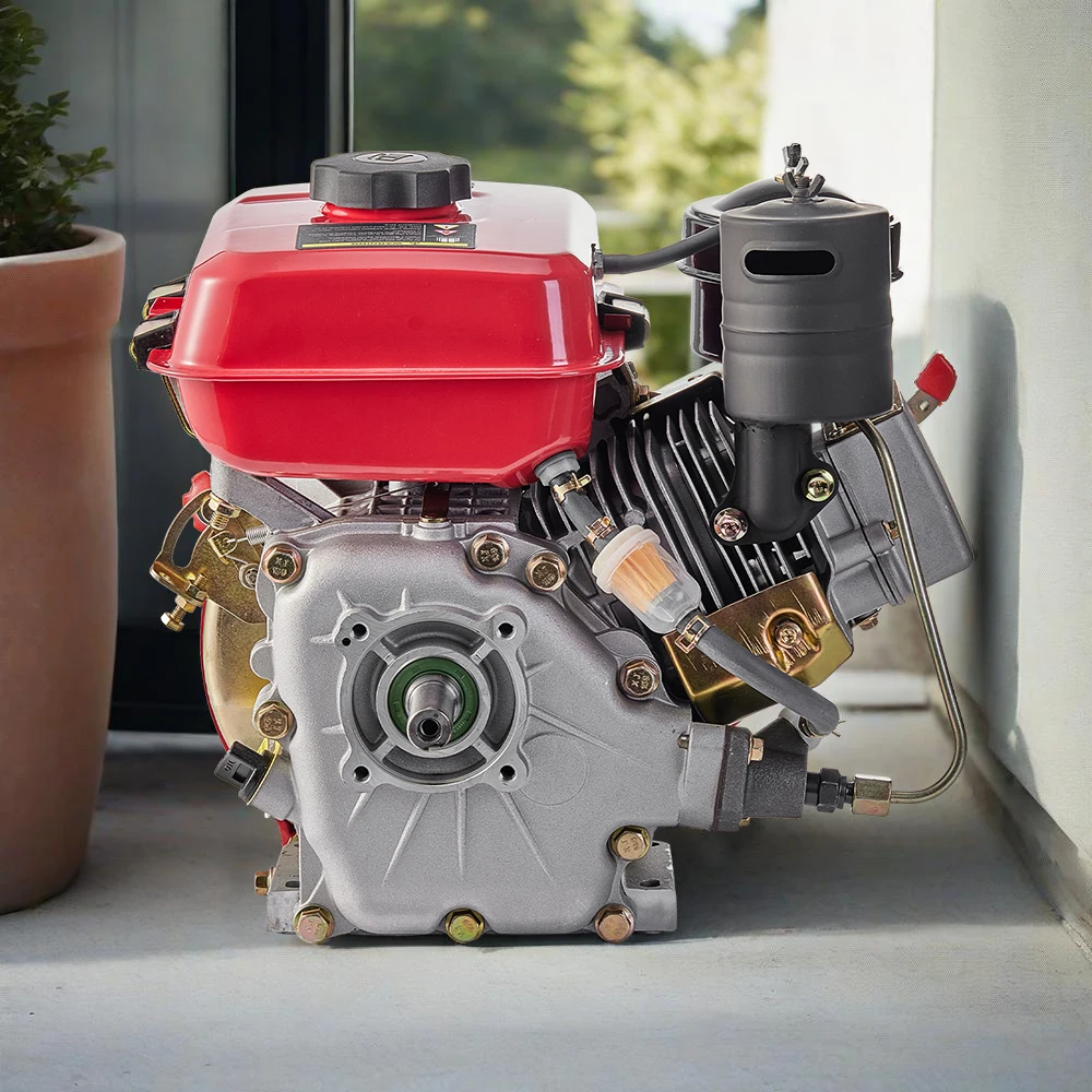 High Performance Single Cylinder Diesel Engine 4 Stroke Air-Cooled OHV 4HP 208cc For Irrigation Pumps And Generators