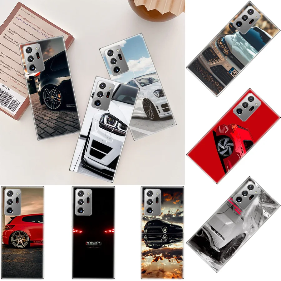 Sport Car Golf 7 Phone Case For Galaxy A15 A25 A35 A55 A05S A70S A50S A40 A30 A20E A20S A10 A90 5G J8 J6 J4 Plus F52 F62 Cove