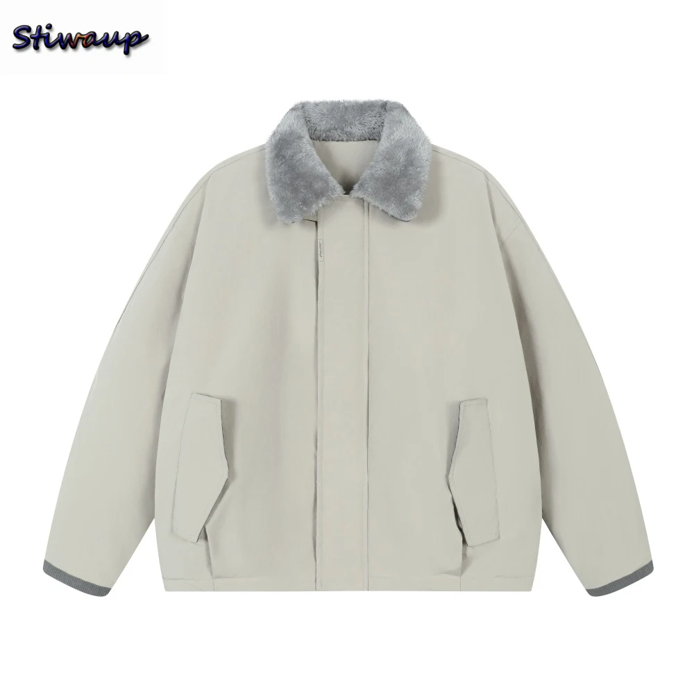 

Winter Puffer Jacket Lady for Women Plush Collar Brand Luxury Down Jackets Warm Fashion Women's Winter Parka Winter Coat Woman