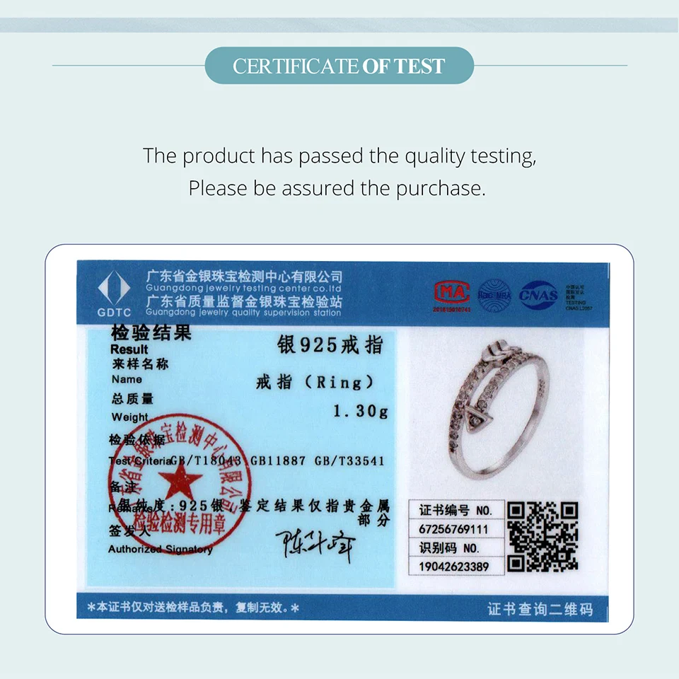 BAMOER 925 فضة السهم الإبهام خواتم للنساء، تشيكوسلوفاكيا مقلد الماس تكويم حلقة الخلود العصابات SCR1143