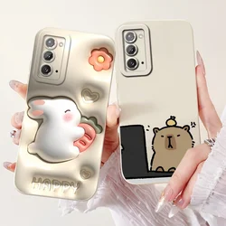 For Samsung Galaxy Note 20 Ultra Case SM-N985F Cute Cartoon Shockproof Silicone Bumper For Samsung Note 20 5G Note20 Ultra Cover