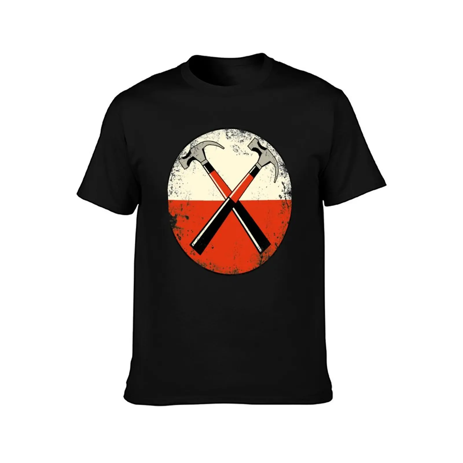 VINTAGE LOGO HAMMERS T-Shirt High Elasticity Sports T-Shirt