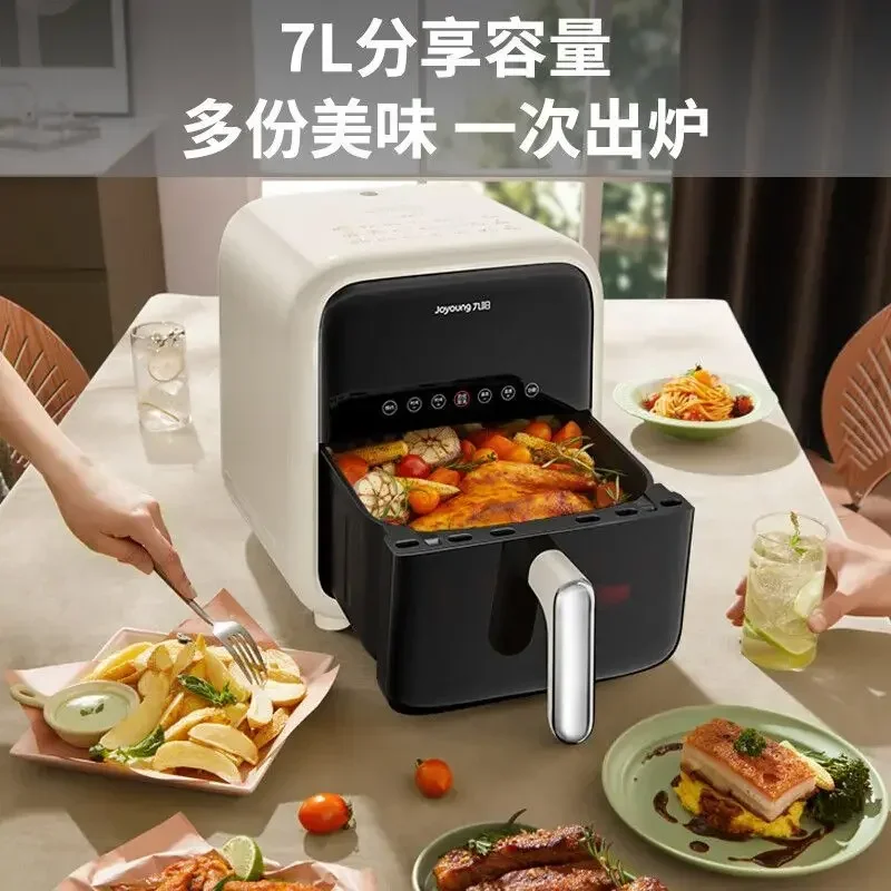 에어프라이어 필요 없음, 가정용 대용량, 새로운 시각적 지능형 자동 뒤집기 다기능 오븐