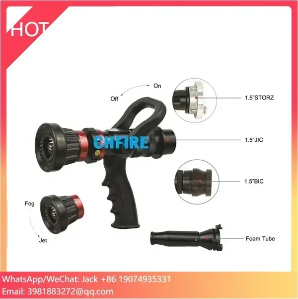 

Firefighting Equipment Fire Pistol Grip And Fire Fighting Nozzle