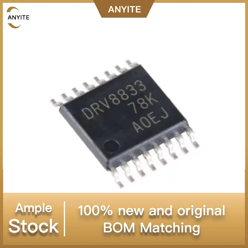 NEW  10Pcs/Lot  DRV8833PWPR DRV8833 8833 TSSOP-16