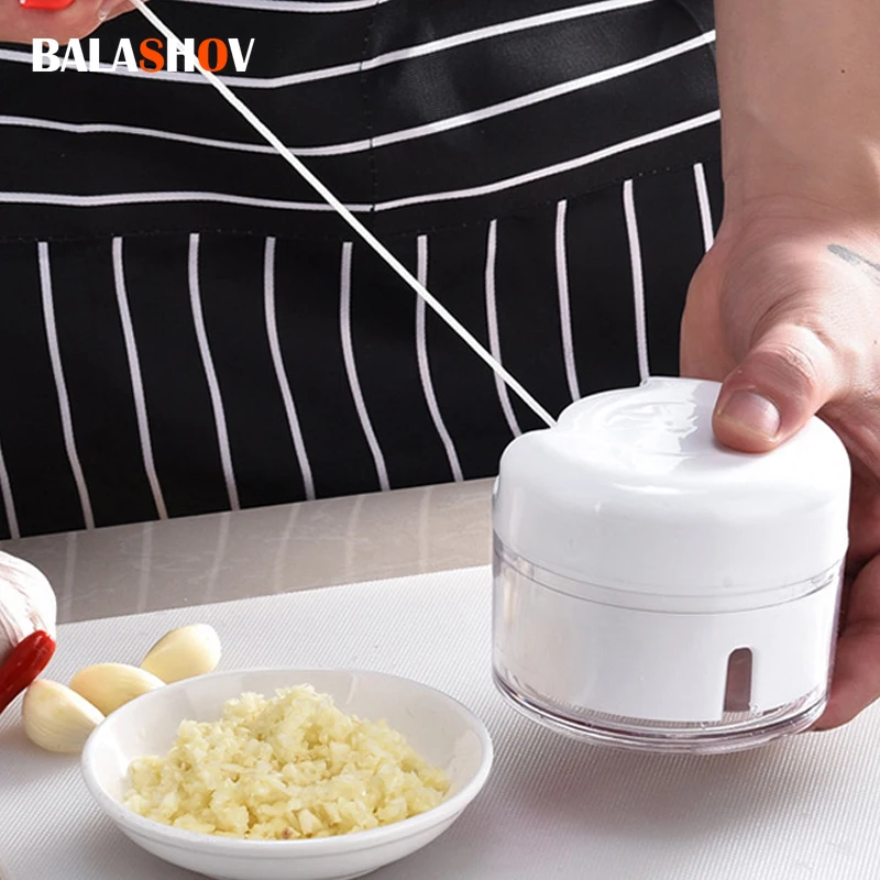 

Manual Garlic Press Garlic Grinding Chopper Food Vegetables Cutter Meat Grinders Home Kitchen Gadgetsr Multi-function Food Mixer