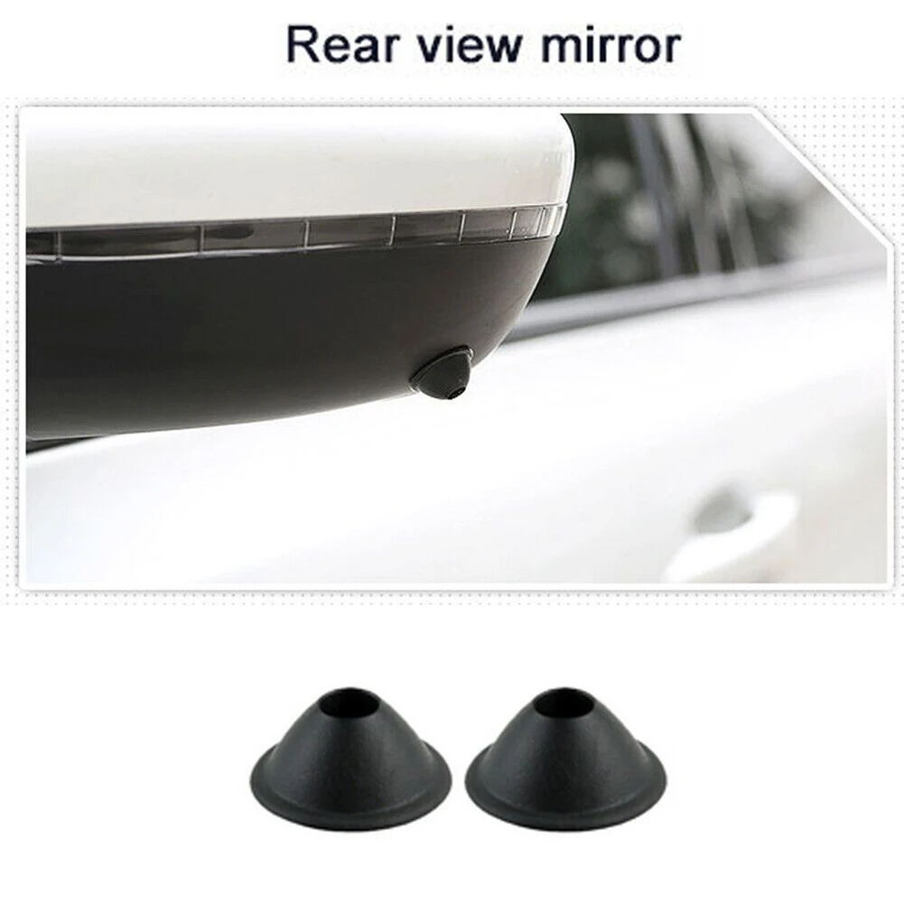 

Spoiler Sticker Car Wind Noise Car Exterior Accessories 10Pcs Black Reduction Most Cars Professional Brand New