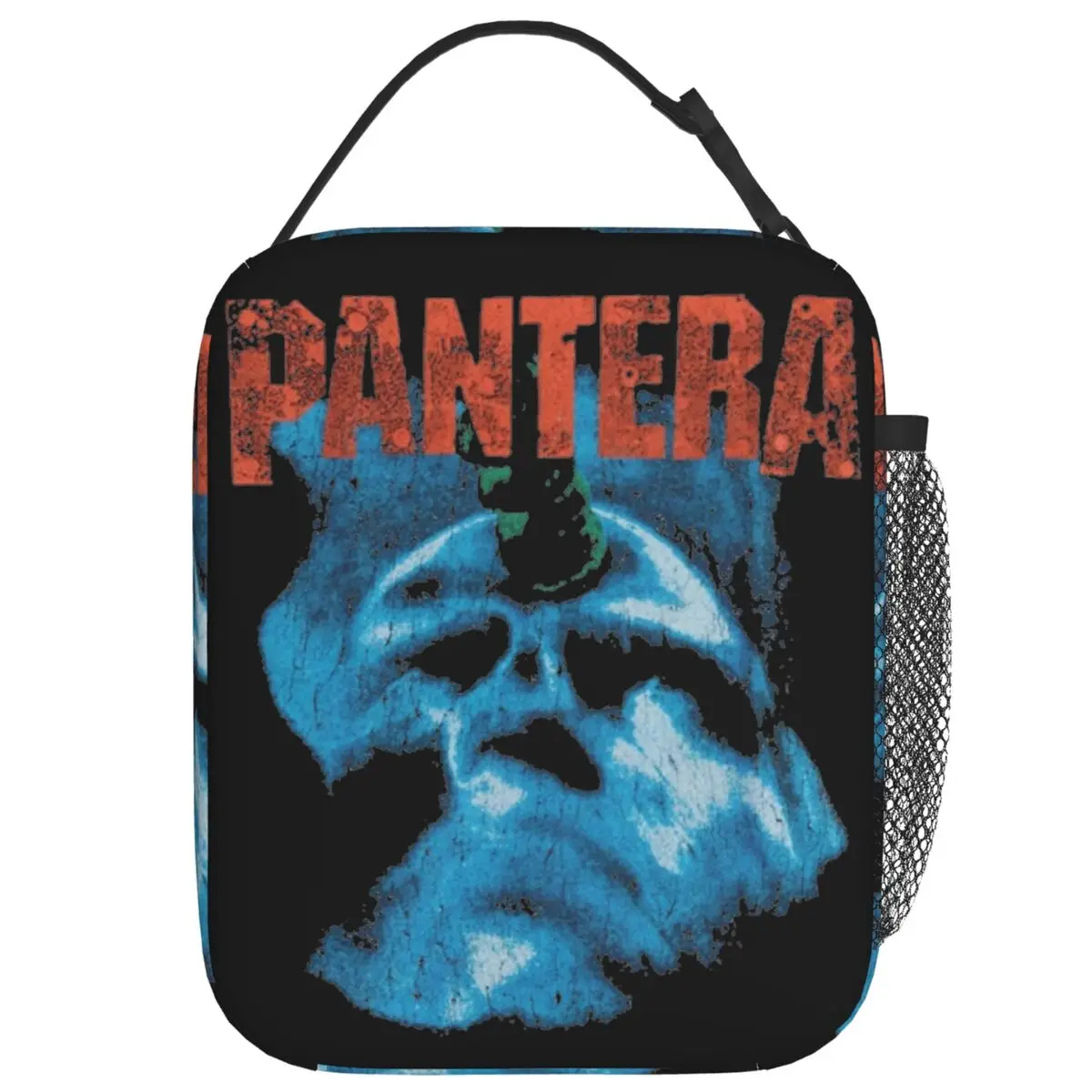 

Metal Band Rock Music Pantera Lunch Bag For Adult Lunch Box Picnic Cooler Bag Portable Insulated Oxford Thermal Lunch Bags