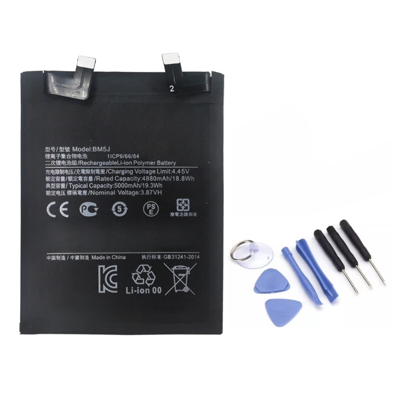 คุณภาพสูงใหม่ BM5J 3.87V 4880mAh แบตเตอรี่สำหรับเสี่ยวมี่ Mi 12T Pro Redmi K50 ของแท้โทรศัพท์มือถือเปลี่ยนแบตเตอรี่