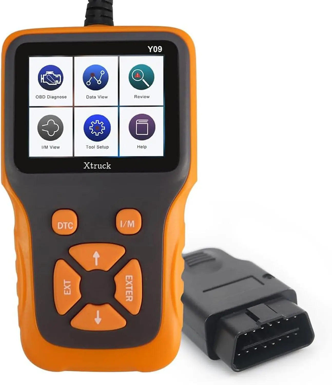 

OBD2 Scanner Tool - Check Engine Code Reader, Clear Fault Codes & Live Data for All OBD II Vehicles Since 1996