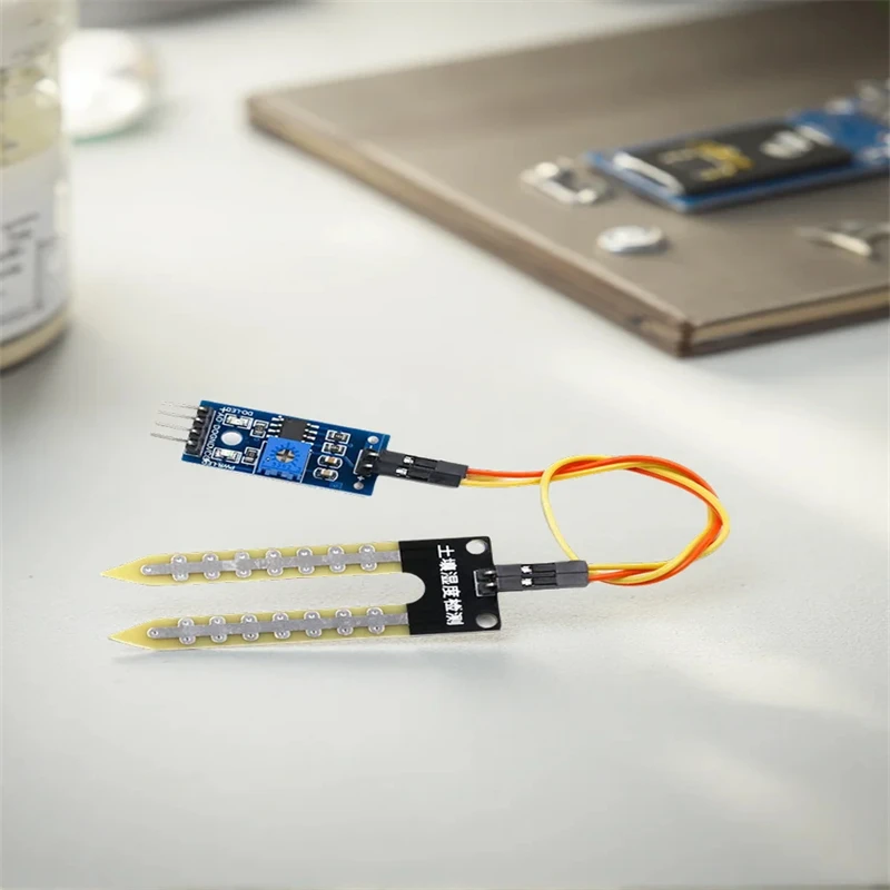 Smart Soil Moisture Hygrometer Sensor Module for Arduino DIY Robot Car - Humidity Detection Electronics