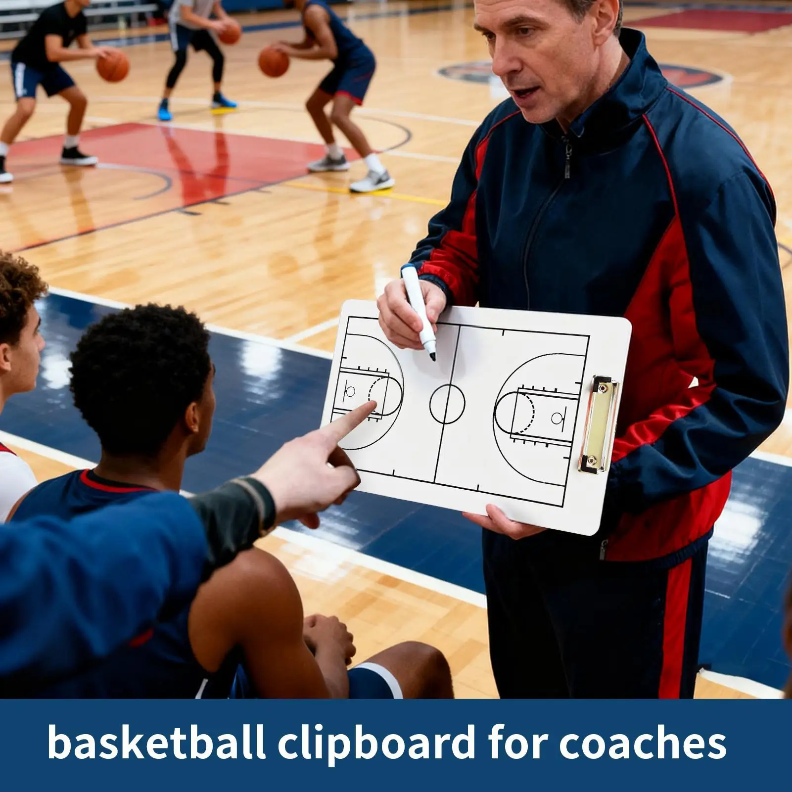 Prancheta de basquete apagável a seco pvc placa branca dupla face placa marcador de apagamento a seco para futebol para futebol beisebol