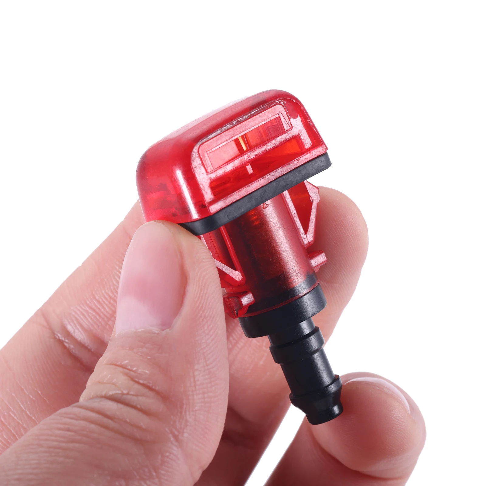 

1 шт., красная насадка для распыления воды, автомобильная насадка для омывателя заднего лобового стекла, насадка для распыления воды 76850SZAA01 для Honda Pilot MK2 2009-2015