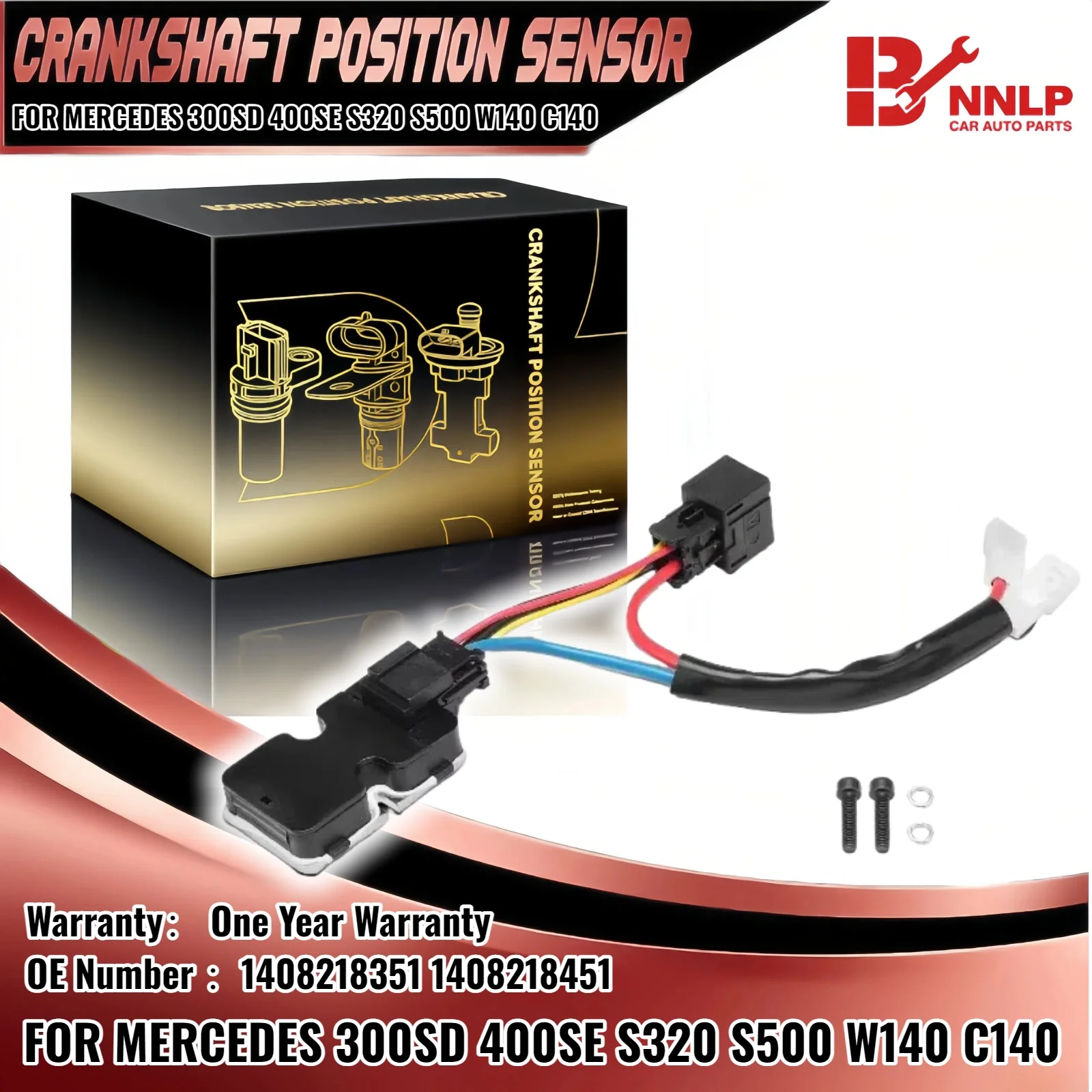 

HVAC Blower Motor Resistor for Mercedes Benz W140 C140 S320 S350 S420 S500 CL500 1408218351 1408218451