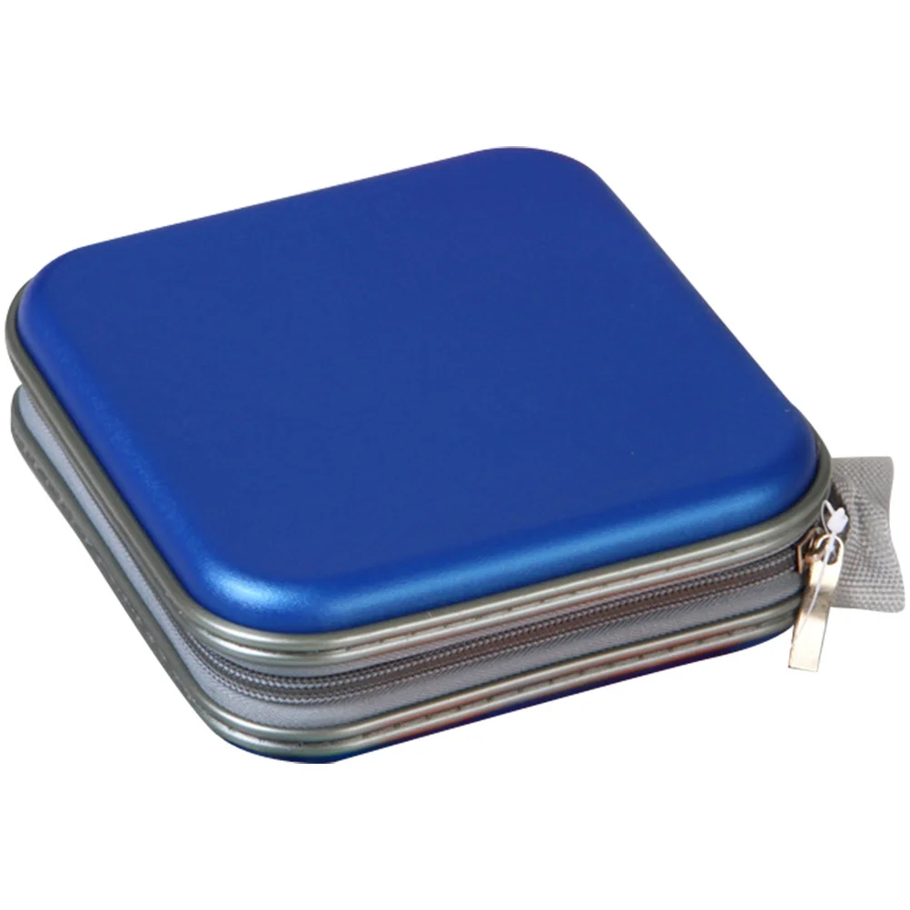 

40 Capacity Cd Storage Case Dvd Wallet Large Portable Disc Holder Zipper Travel Bag Cd Storage Case Dvd Organizer