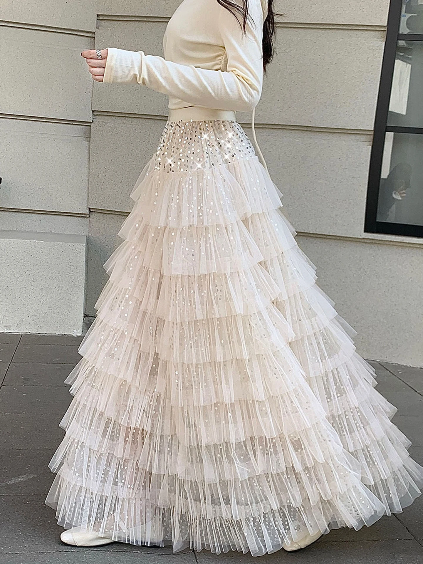 

Рекомендованная Эмили Клуд: Женская многослойная юбка-торт из тюля с блеском, весна-лето, А-силуэт, длинная, с завышенной талией, из фатина