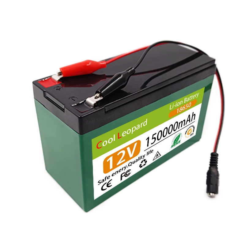 Imagem -04 - Bloco da Bateria de Lítio do Veículo Elétrico Carregador 12.6v Corrente Alta Incorporado Bms para Pulverizadores 3s6p 15000 Mah 15000 Mah 12v 80a