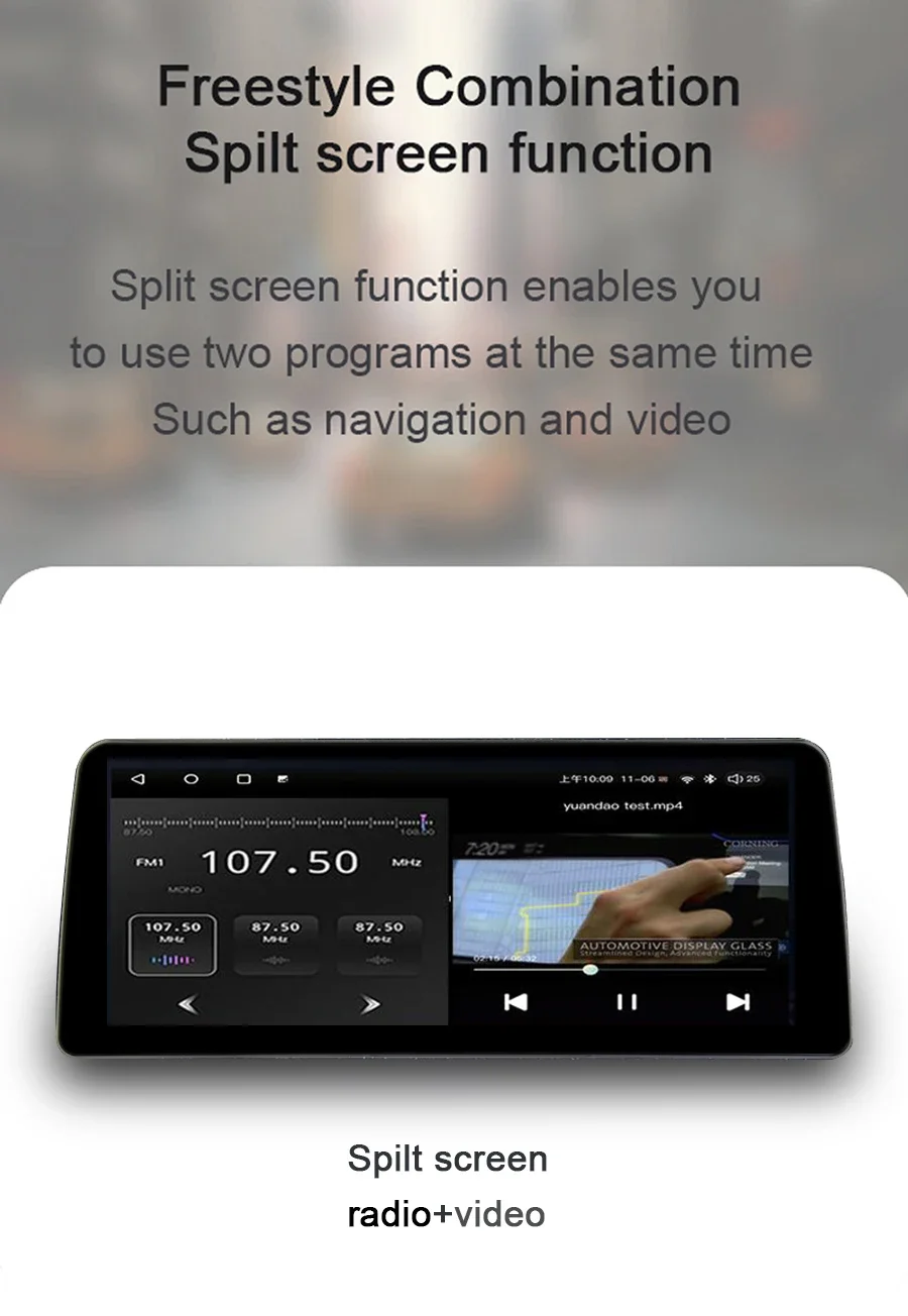 DSP 12,3' QLED CarPlay 12G+256G Carplay Android 15.0 Navigationssystem Auto-Player GPS WIFI Für Mazda 6 Atenza 2013 2014 2015 2016 2017 – Detail 13