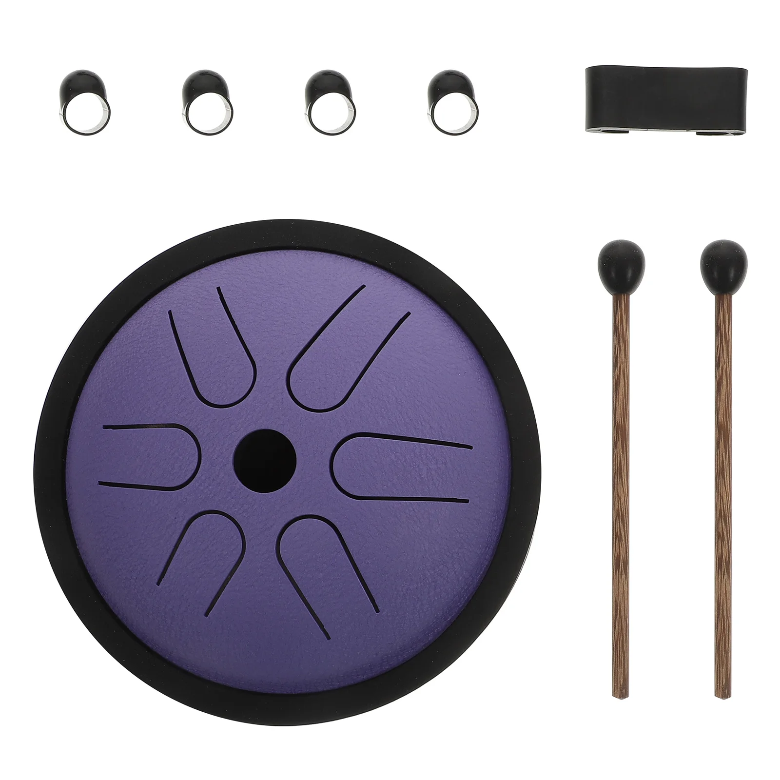 

Stylish Ethereal Beginners Adults Creative Pocket Alloy Percussion Tongue Portable Ethereal Drum Drum No Noise Durable