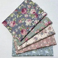 160x50cm Vintage Rose Flower Cotton Fabric Cotton Bedding Cotton Clothing Hair Ring Fabric