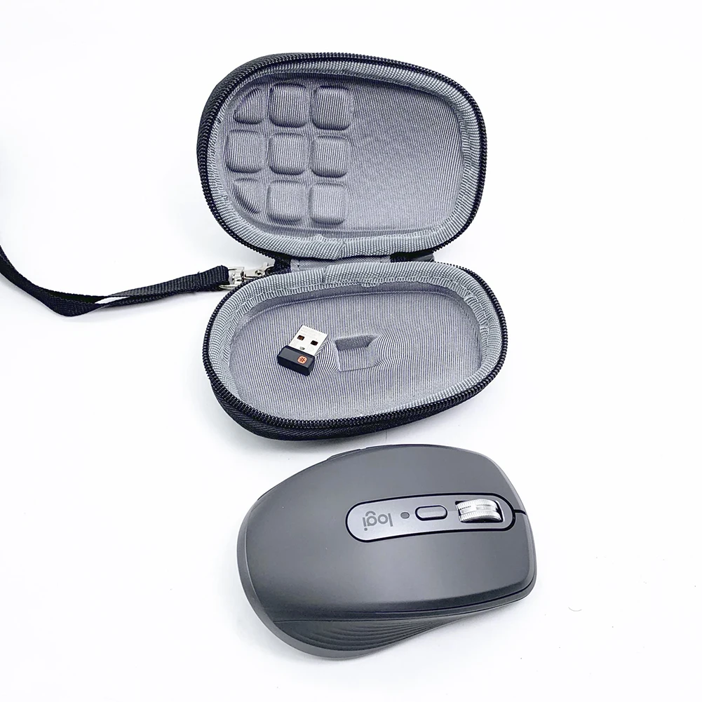 Wireless Mobile Mouse Travel Bag Portable Carrying Case EVA Storage Bag for Logitech MX Anywhere 3 Accessories