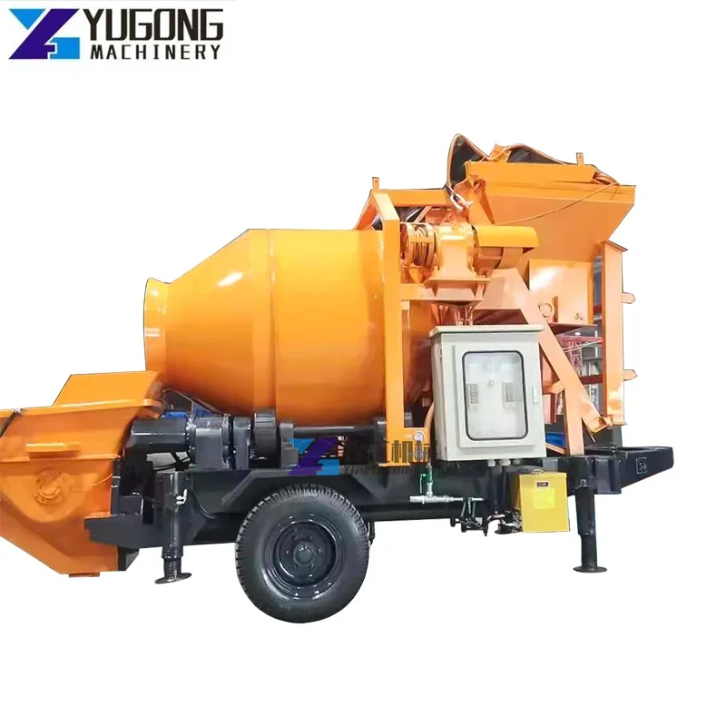 YG 40m3 Diesel Engine Portable Concrete Mixer Pump for Sale Concrete Pump Spare Parts