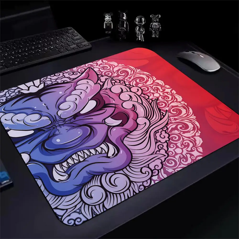 E-sports Tiger Small Mouse Pad Gaming Laptops Mousepad Gamer Carpet Keyboard Mat Desk Protector Anime Esptiger Mouse Pads