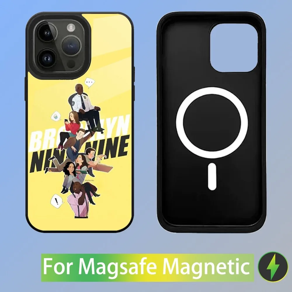 Brooklyn Nine 99 Phone Case For iPhone 15,14,13,12,11,Plus,Pro,Max Mini Magsafe Magnetic Wireless Charging