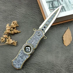 CM78 Fingertip Gyro Bearing Pocket Folding Knife 5Cr13Mov Blade Outdoor Survival Camping EDC Military Tactical Hunting Knives