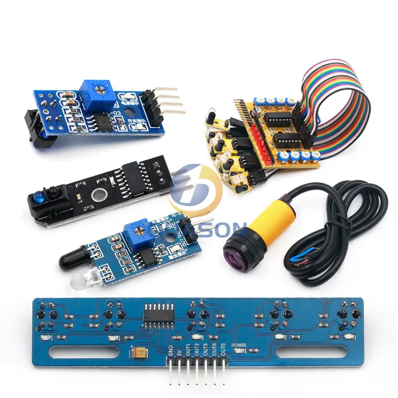 Capteur de suivi de ligne infrarouge TCRT5000 IR, évite les obstacles pour Arduino AVR ARM PIC DC 5V