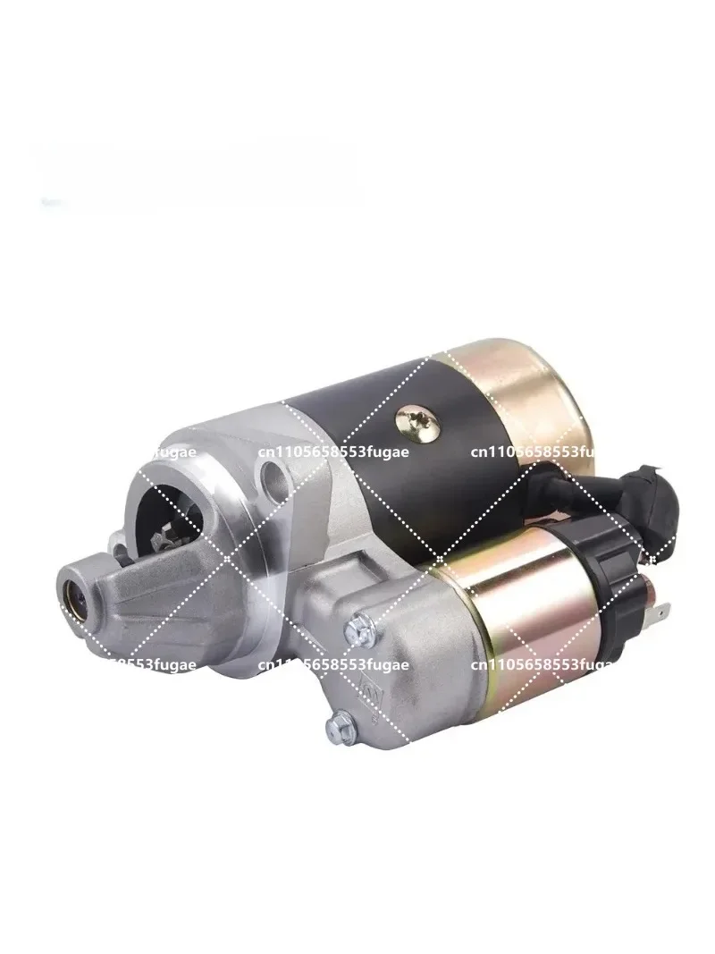 QD114A 12V 1.2KW Electric Starter Generator Set for Diesel Engine DC Motor Pump Starting Generator view 3