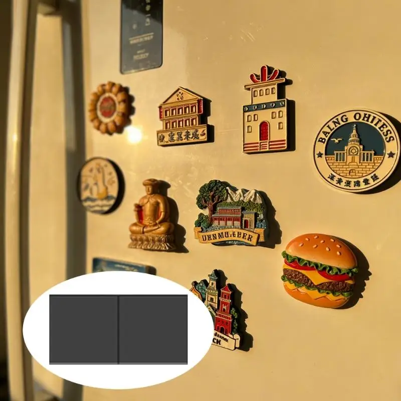 

Упаковка из 144 клейких магнитных плиток диаметром 2 см для табло и заметок Y5GB