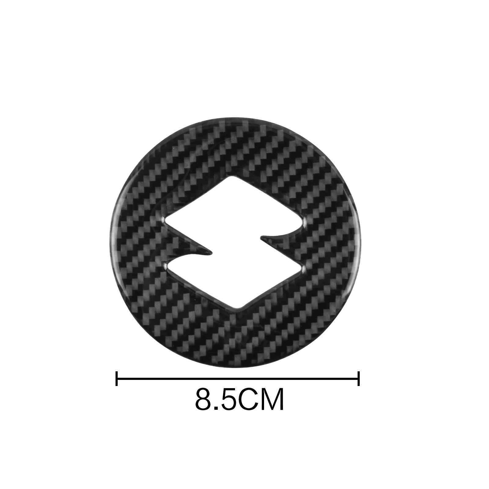 Car Steering Wheel Center Sticker For Suzuki Jimny 2019 2020 Interior Decoration Accessories Carbon Fiber Cover Decal