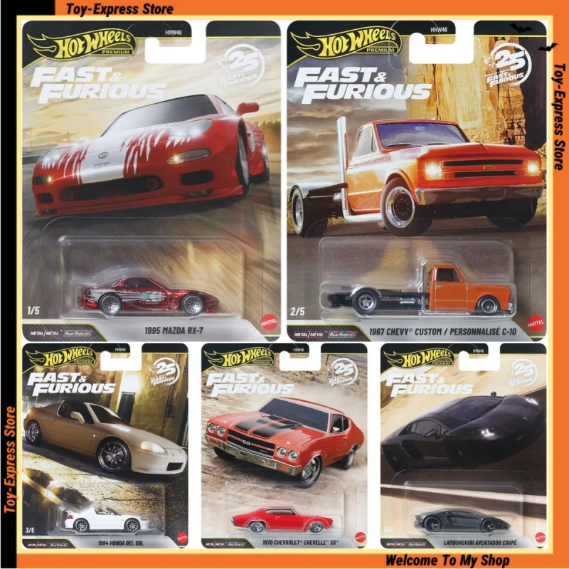 العجلات الساخنة قسط 2026 ألعاب أطفال سريعة وغاضبة Hotwheels 2026 ألعاب أطفال للأولاد 1:64 نموذج سيارة مازدا تشيفي هوندا لامبورغيني #1