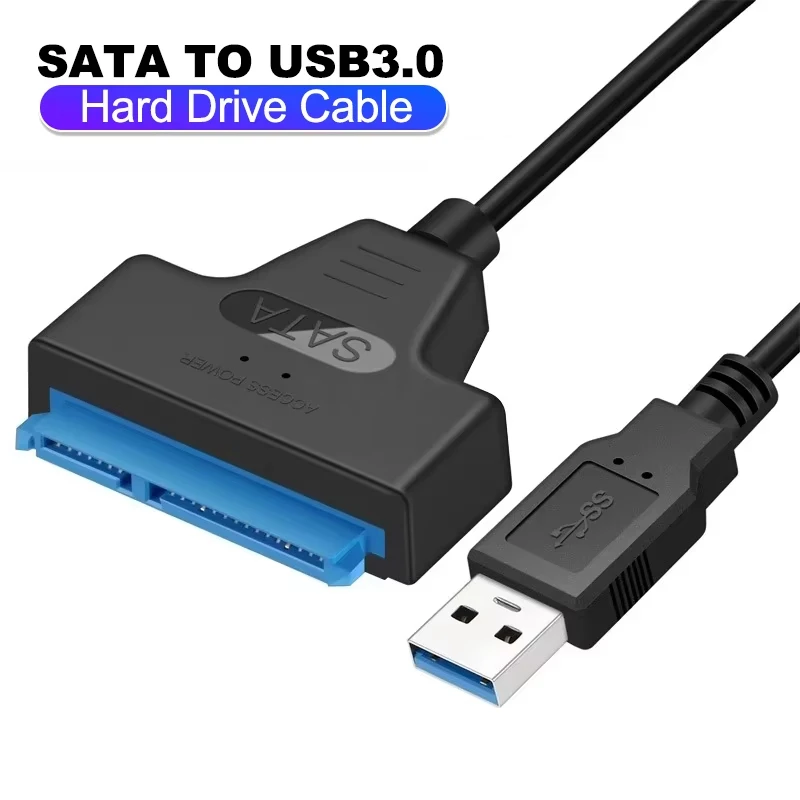 SATA III Hard Disk Cable 22 Pin SATA III Connector Connects Hard Drive To Computer For Laptop PC Computer Storage Accessories
