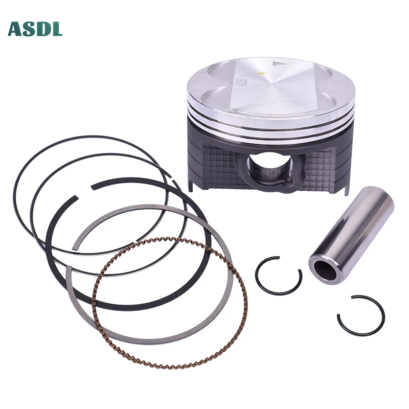 73mm 73.25mm 73.50mm 73.75mm 74mm Piston and Rings Set for SUZUKI DR250S DR250 DR 250 DR250R DR-Z250 K1-K9 L0-L6 2001-2016 AN250