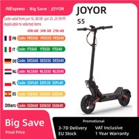JOYOR S5-Z Electric Scooter 600W 48V 13AH 10 Inch Folding Off-road Sport Electric Scooters 30-45km Range JOYOR S Series EScooter