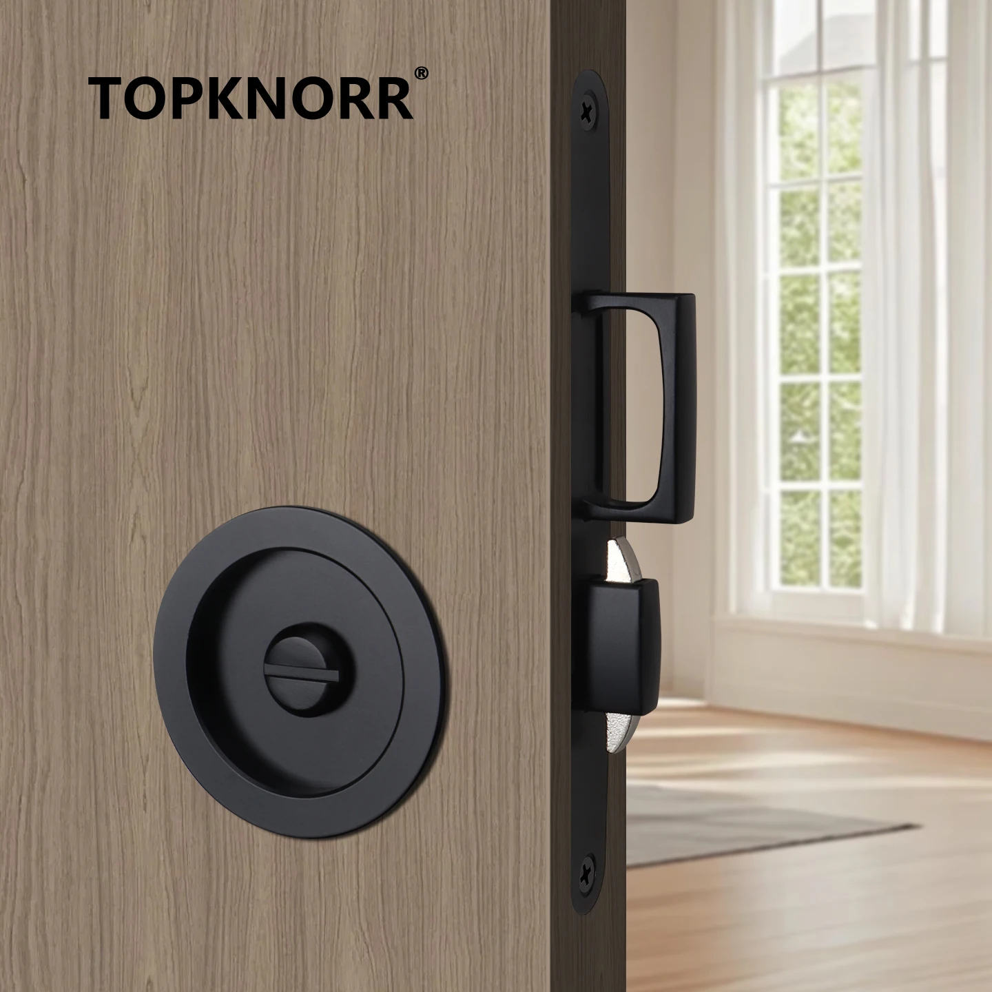 

Circular Sliding Door Pocket Door Lock Sliding Door Lock Bathroom Embedded Sliding Door Invisible Hook Lock Room Doors Furniture