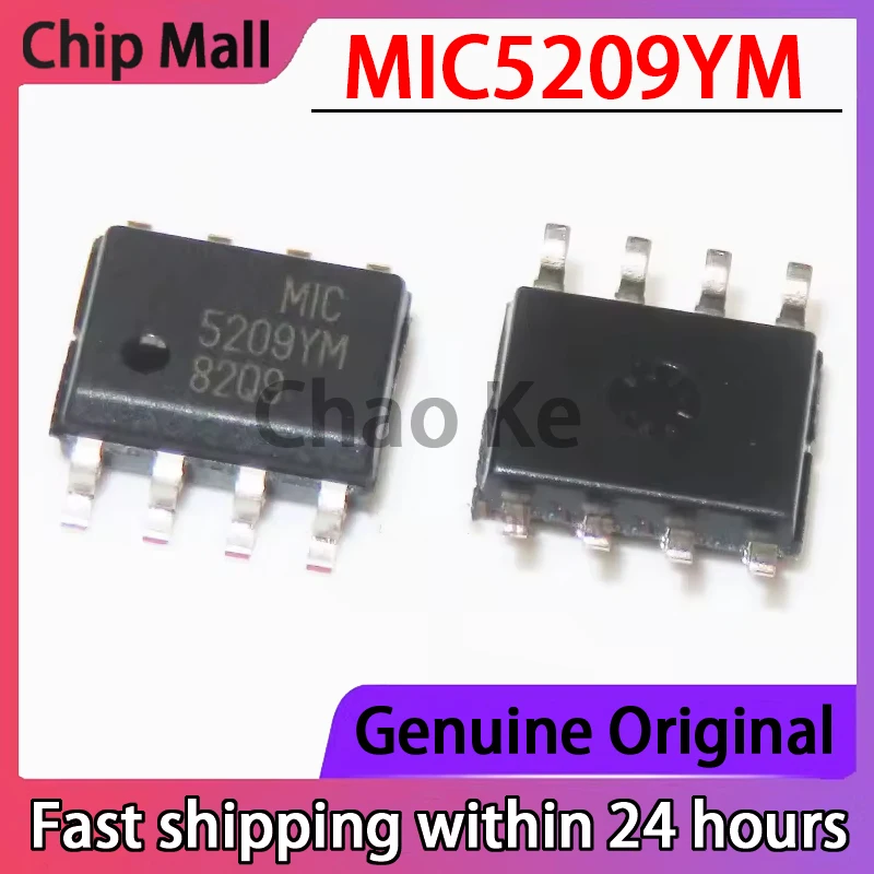 1PCS Original MIC5209YM MIC5209 SOP8 Low Voltage Differential Voltage Stabilizer Chip Brand New