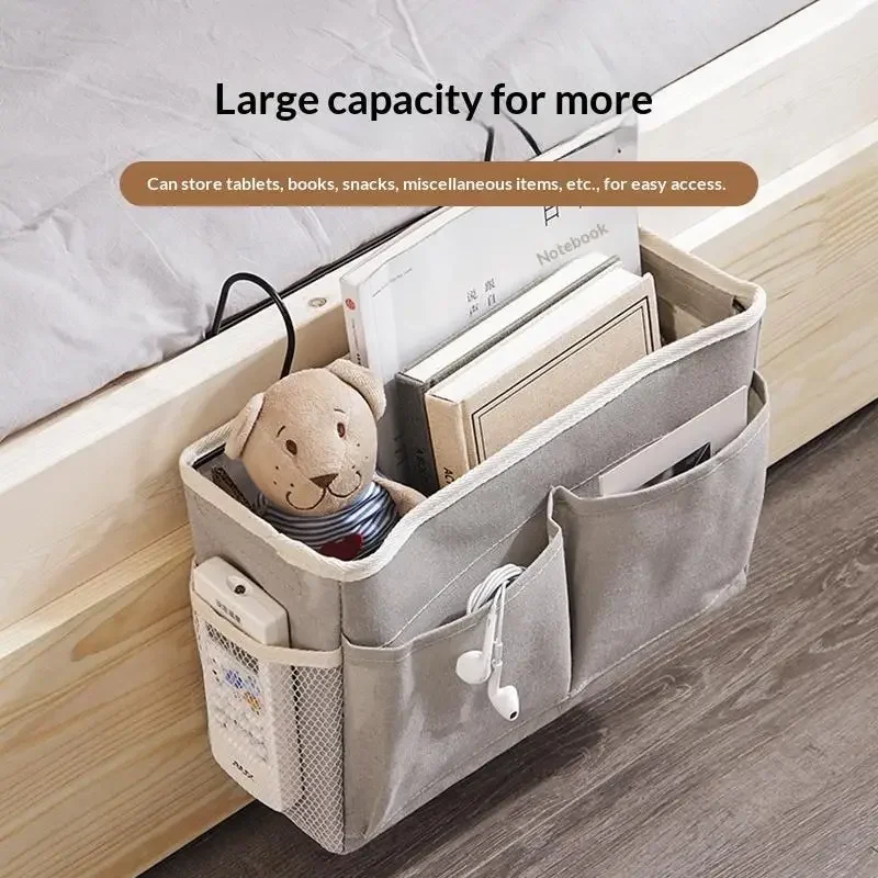 Portable Baby Care Essentials Hanging Organizers Crib Storage Cradle Baby Crib Organizer Diaper Bag Linen Baby Bed Accessories