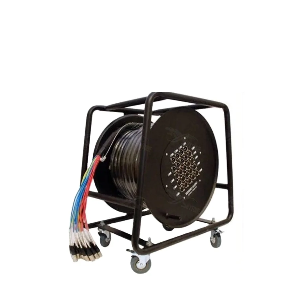 

Pure Copper Audio signal Cable , XLR Stage Snake Cable Reel Box