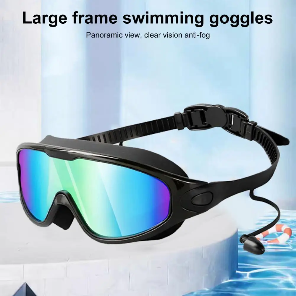 

Anti-fog Swimming Goggles Wide View Anti-fog Uv Protection Swim Goggles for Men Women Youth No Leaking Silicone Glasses Adult