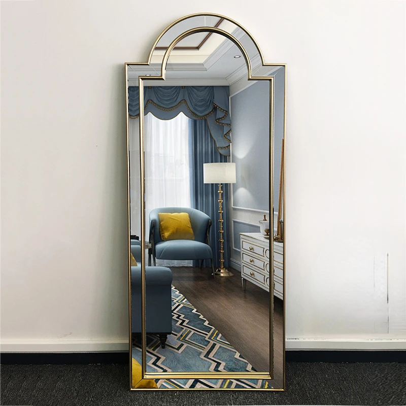 Wall Decorative Mirror Nordic Bathroom Quality Large Standing Vanity Full Body Mirror Makeup Espejo Joyero House Decoration