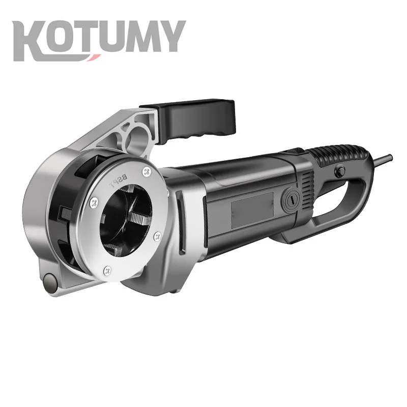 2300W Portable Electric Pipe Threading Machine Hand-Held Household Tool with Hinged Plate Galvanized Thread Rolling MachinesAR